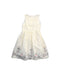 A White Sleeveless Dresses from Nicholas & Bears in size 10Y for girl. (Back View)