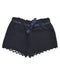 A Navy Shorts from Nicholas & Bears in size 12Y for girl. (Front View)