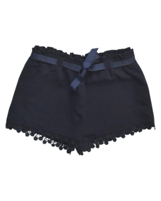 A Navy Shorts from Nicholas & Bears in size 12Y for girl. (Front View)