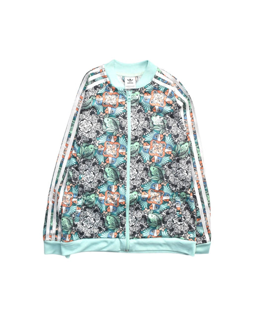 A Multicolour Lightweight Jackets from Adidas in size 11Y for boy. (Front View)