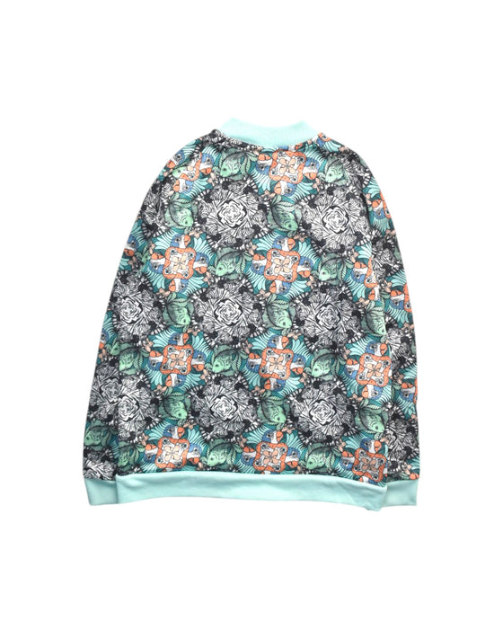 A Multicolour Lightweight Jackets from Adidas in size 11Y for boy. (Back View)