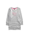 A Grey Sweater Dresses from DKNY in size 8Y for girl. (Front View)