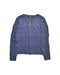 A Blue Zippered Sweatshirts from Guess in size 10Y for girl. (Front View)