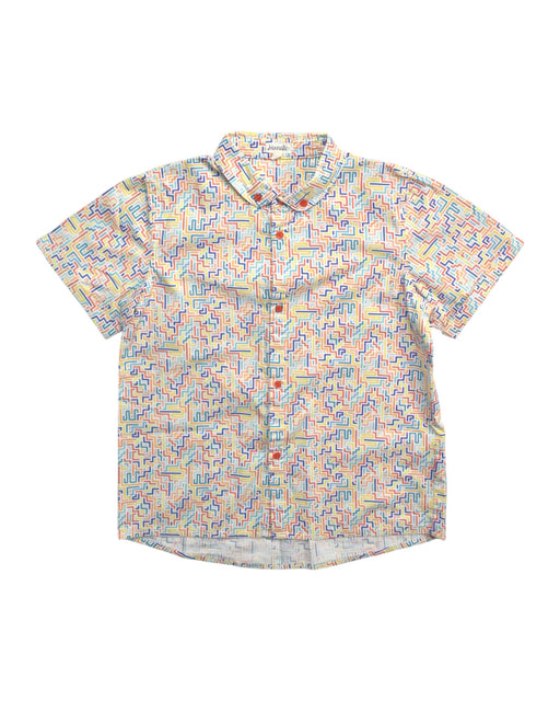 A Multicolour Short Sleeve Shirts from Hannabe in size 10Y for boy. (Front View)