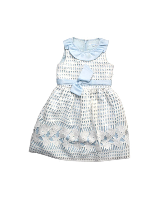 A Blue Sleeveless Dresses from Nicholas & Bears in size 8Y for girl. (Front View)