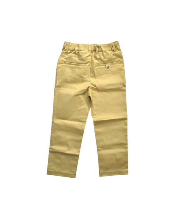 A Yellow Casual Pants from Nicholas & Bears in size 6T for boy. (Back View)