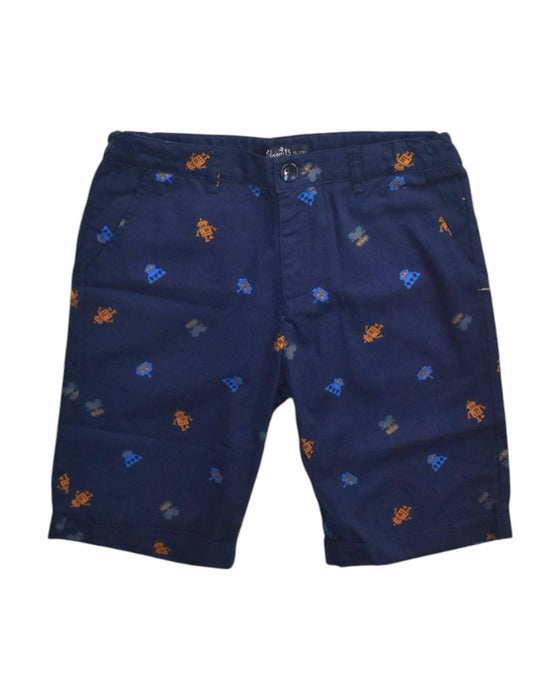 A Navy Shorts from bloomB in size 11Y for boy. (Front View)