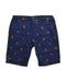 A Navy Shorts from bloomB in size 11Y for boy. (Front View)