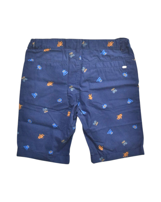 A Navy Shorts from bloomB in size 11Y for boy. (Back View)