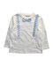 A White Long Sleeve Tops from Nicholas & Bears in size 4T for girl. (Front View)