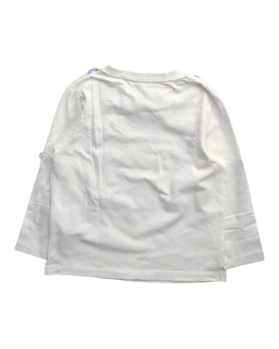 A White Long Sleeve Tops from Nicholas & Bears in size 4T for girl. (Back View)