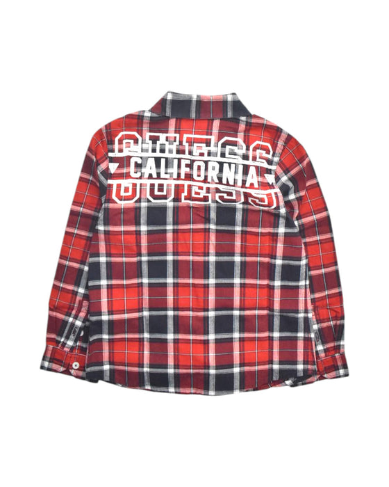 A Multicolour Long Sleeve Shirts from Guess in size 5T for boy. (Back View)