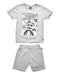 A Grey Shorts Sets from Paul Frank in size 10Y for boy. (Front View)