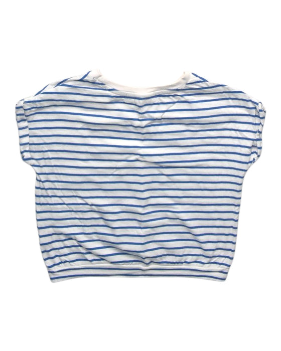 A Blue Short Sleeve Tops from Gingersnaps in size 6T for girl. (Back View)