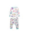 A Multicolour Pyjama Sets from Burt's Bees Baby in size 12-18M for neutral. (Back View)