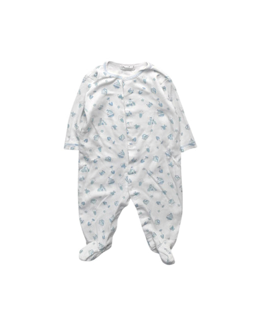 A White Onesies from Burt's Bees Baby in size 6-12M for neutral. (Front View)