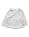 A White Rash Guards from Green Sprouts in size 6-12M for neutral. (Front View)
