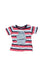 A Navy Short Sleeve T Shirts from Sprout in size 6-12M for neutral. (Front View)