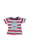 A Navy Short Sleeve T Shirts from Sprout in size 6-12M for neutral. (Front View)