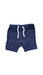 A Navy Shorts from Sprout in size 6-12M for boy. (Front View)