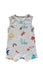 A Multicolour Sleeveless Rompers from Le Petit Society in size 3-6M for neutral. (Front View)
