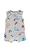 A Multicolour Sleeveless Rompers from Le Petit Society in size 3-6M for neutral. (Front View)