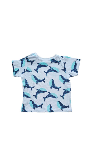 A Blue Short Sleeve T Shirts from Sprout in size 6-12M for neutral. (Front View)