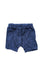 A Navy Shorts from Sprout in size 6-12M for boy. (Back View)