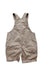 A Beige Overall Shorts from Sprout in size 6-12M for neutral. (Back View)