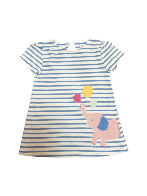 A Blue Short Sleeve Dresses from Kite in size 18-24M for girl. (Front View)