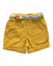 A Yellow Shorts from Gingersnaps in size 4T for boy. (Back View)
