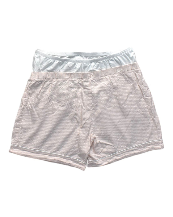 A White Pyjama Sets from Seraphine in size L for maternity. (Back View)