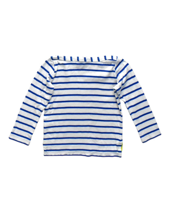 A White Long Sleeve T Shirts from Petit Bateau in size 3T for neutral. (Back View)
