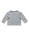 A White Long Sleeve T Shirts from Petit Bateau in size 2T for neutral. (Back View)