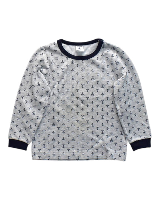 A Grey Pants Sets from Petit Bateau in size 4T for neutral. (Front View)