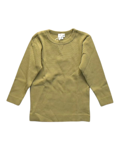 A Green Long Sleeve T Shirts from Jamie Kay in size 3T for neutral. (Front View)