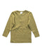 A Green Long Sleeve T Shirts from Jamie Kay in size 3T for neutral. (Front View)
