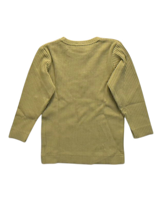 A Green Long Sleeve T Shirts from Jamie Kay in size 3T for neutral. (Back View)