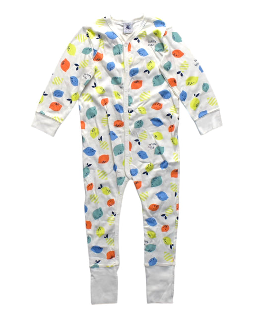 A Multicolour Onesies from Petit Bateau in size 18-24M for neutral. (Front View)