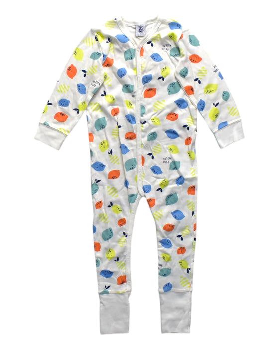 A Multicolour Onesies from Petit Bateau in size 18-24M for neutral. (Front View)