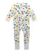 A Multicolour Onesies from Petit Bateau in size 18-24M for neutral. (Front View)