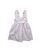 A White Sleeveless Dresses from Neck & Neck in size 4T for girl. (Front View)