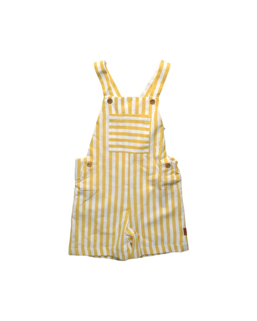 A White Overall Shorts from Cocote in size 6T for neutral. (Front View)