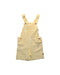 A White Overall Shorts from Cocote in size 6T for neutral. (Front View)