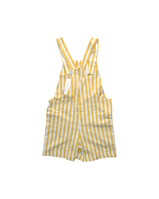 A White Overall Shorts from Cocote in size 6T for neutral. (Back View)