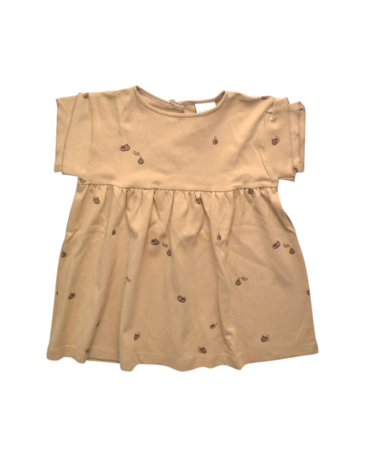 A Beige Short Sleeve Dresses from Studio Boheme Paris  in size 2T for girl. (Front View)