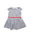 A White Short Sleeve Dresses from Jacadi in size 3T for girl. (Front View)