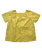 A Yellow Short Sleeve Tops from Bonton in size 3T for girl. (Front View)