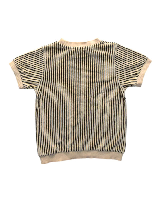 A Beige Short Sleeve Tops from House of Jamie in size 8Y for neutral. (Back View)