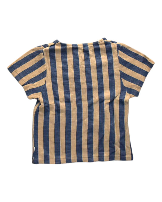 A Beige Short Sleeve Shirts from House of Jamie in size 8Y for neutral. (Back View)